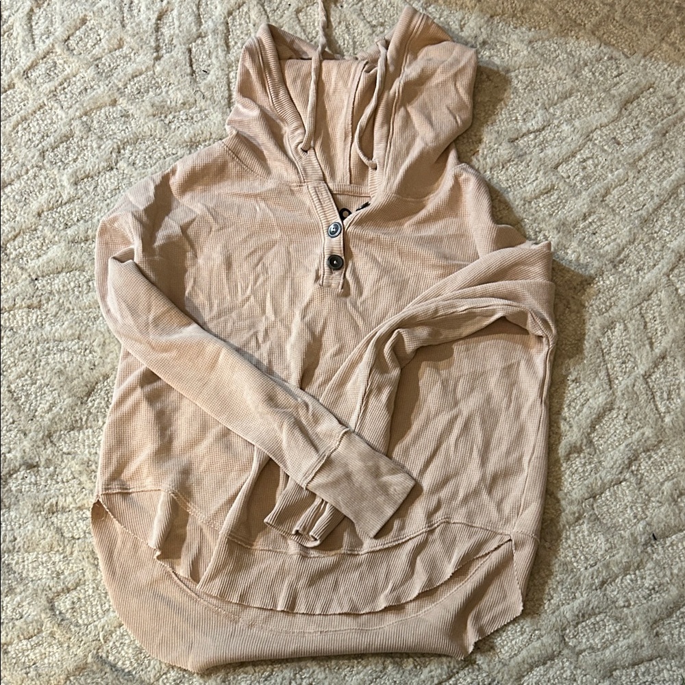 SO Women's Tan Hoodie Sweatshirt